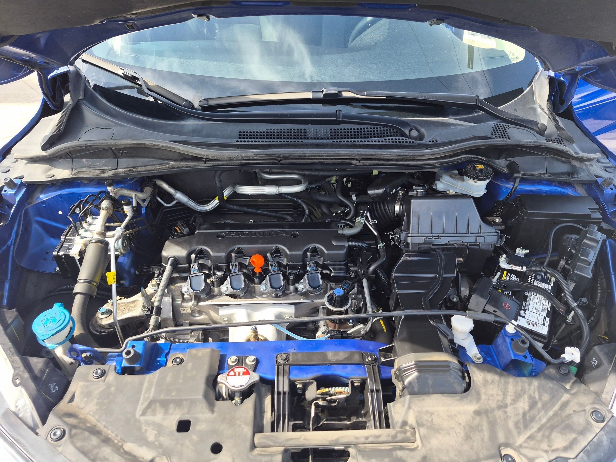 Used 2021 Aegean Blue Metallic Honda EX image 30