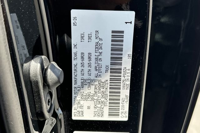 New 2026 Midnight Black Metallic Toyota  SR5 image 25