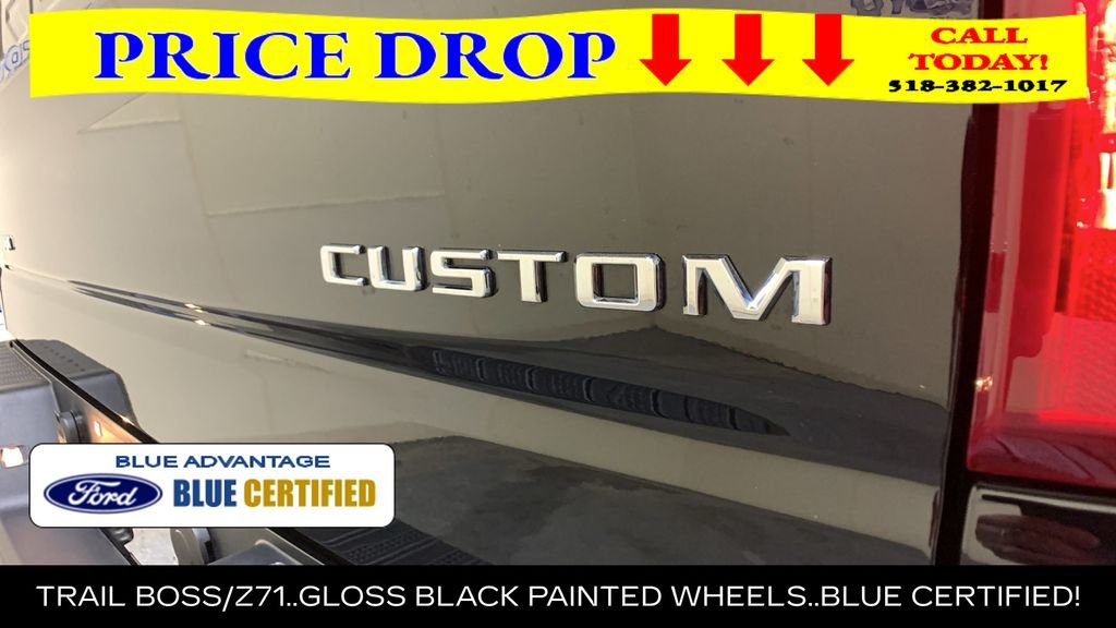 Certified Used 2024 Black Chevrolet Custom Trail Boss image 18