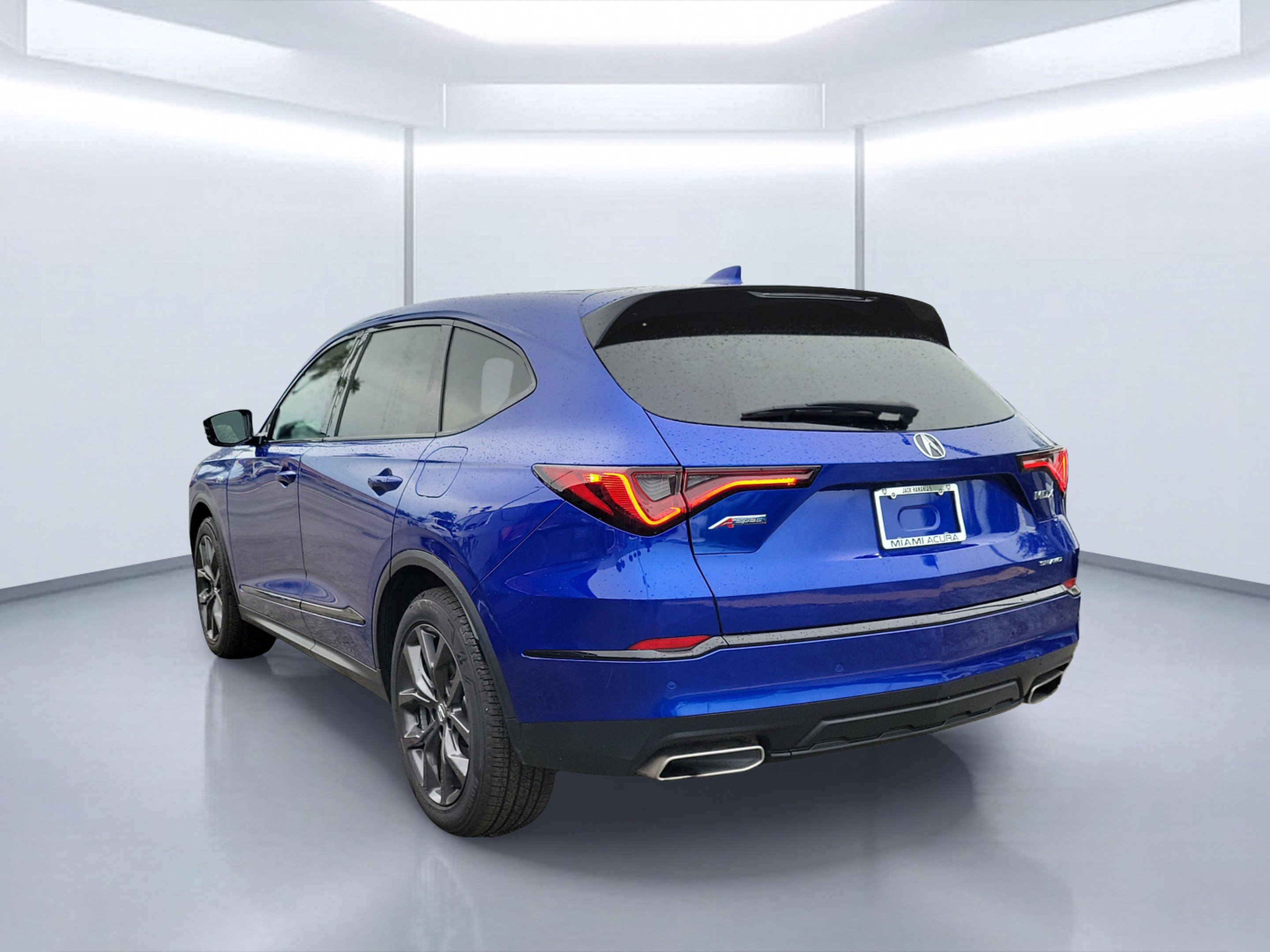 Used 2024 Blue Acura A-Spec SH-AWD image 3