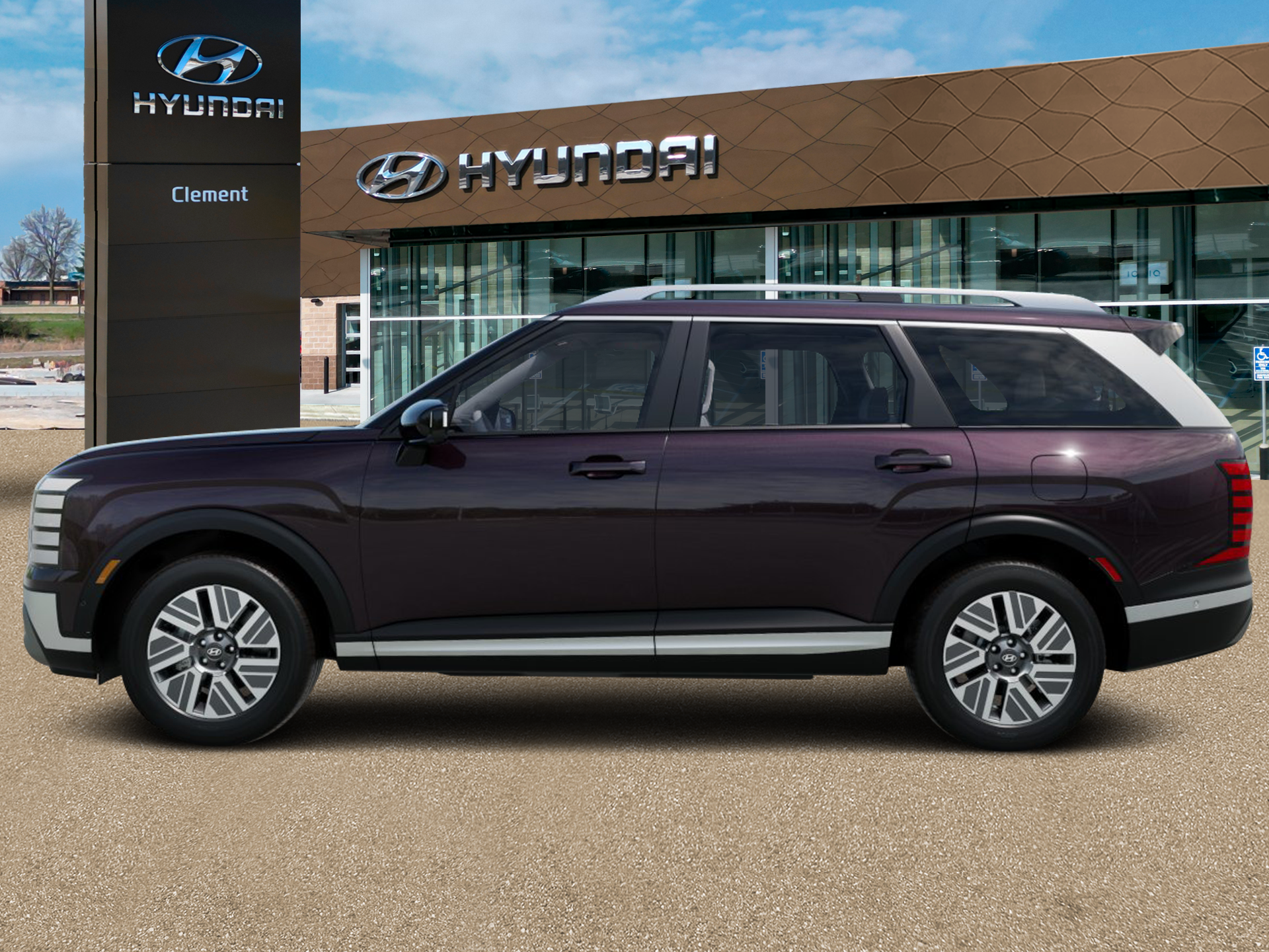 New 2026 Red Hyundai SEL Premium 7P image 3