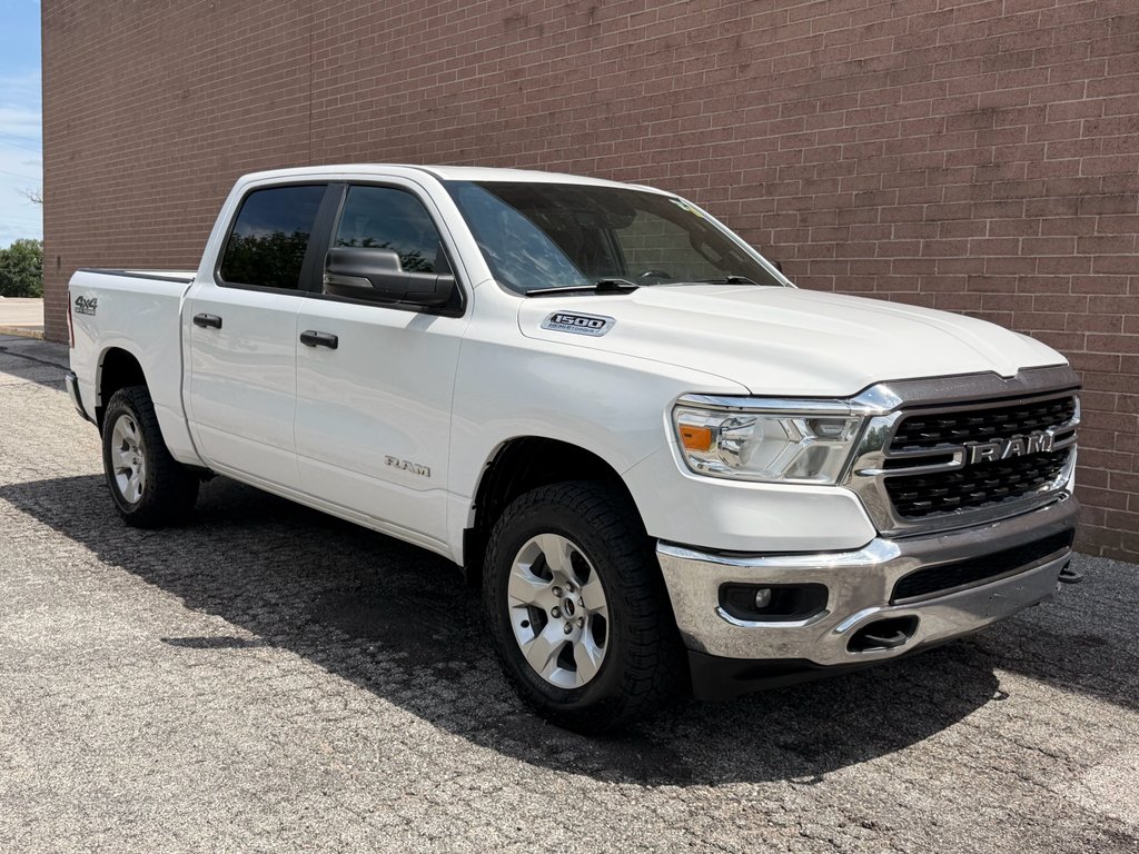 Used 2023 Bright White Clearcoat Ram Big Horn image 8