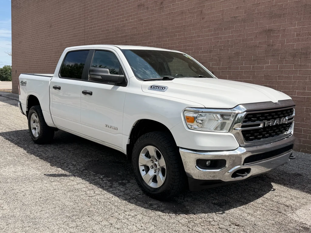 Used 2023 Bright White Clearcoat Ram Big Horn image 8