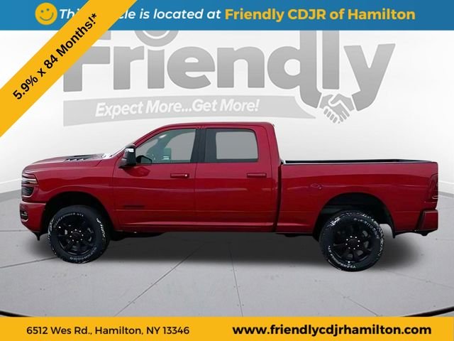 New 2026 Molten Red Pearl-Coat Exterior Paint RAM Laramie image 2