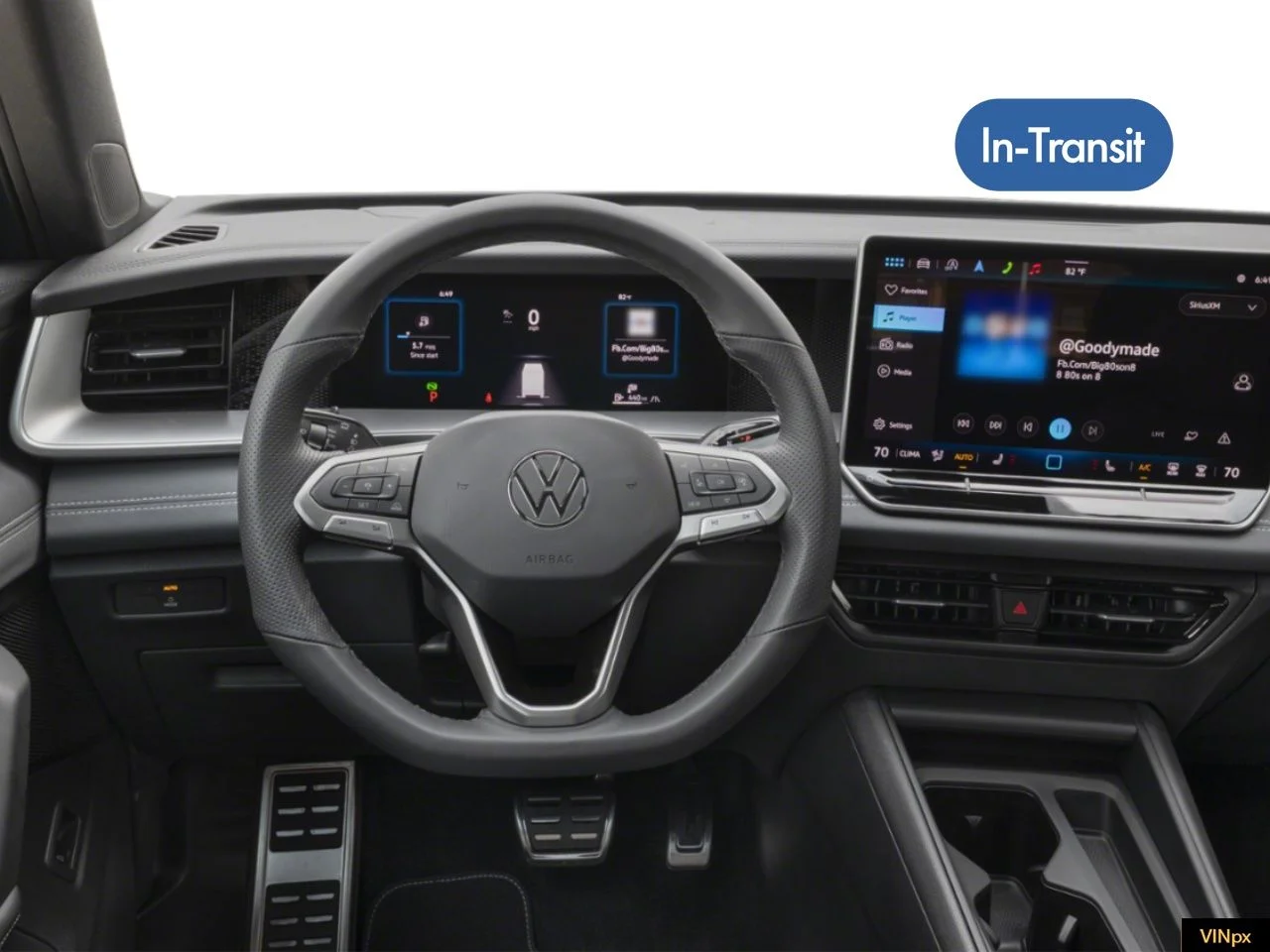 New 2026 Gray Volkswagen 2.0T SE R-Line Black image 7