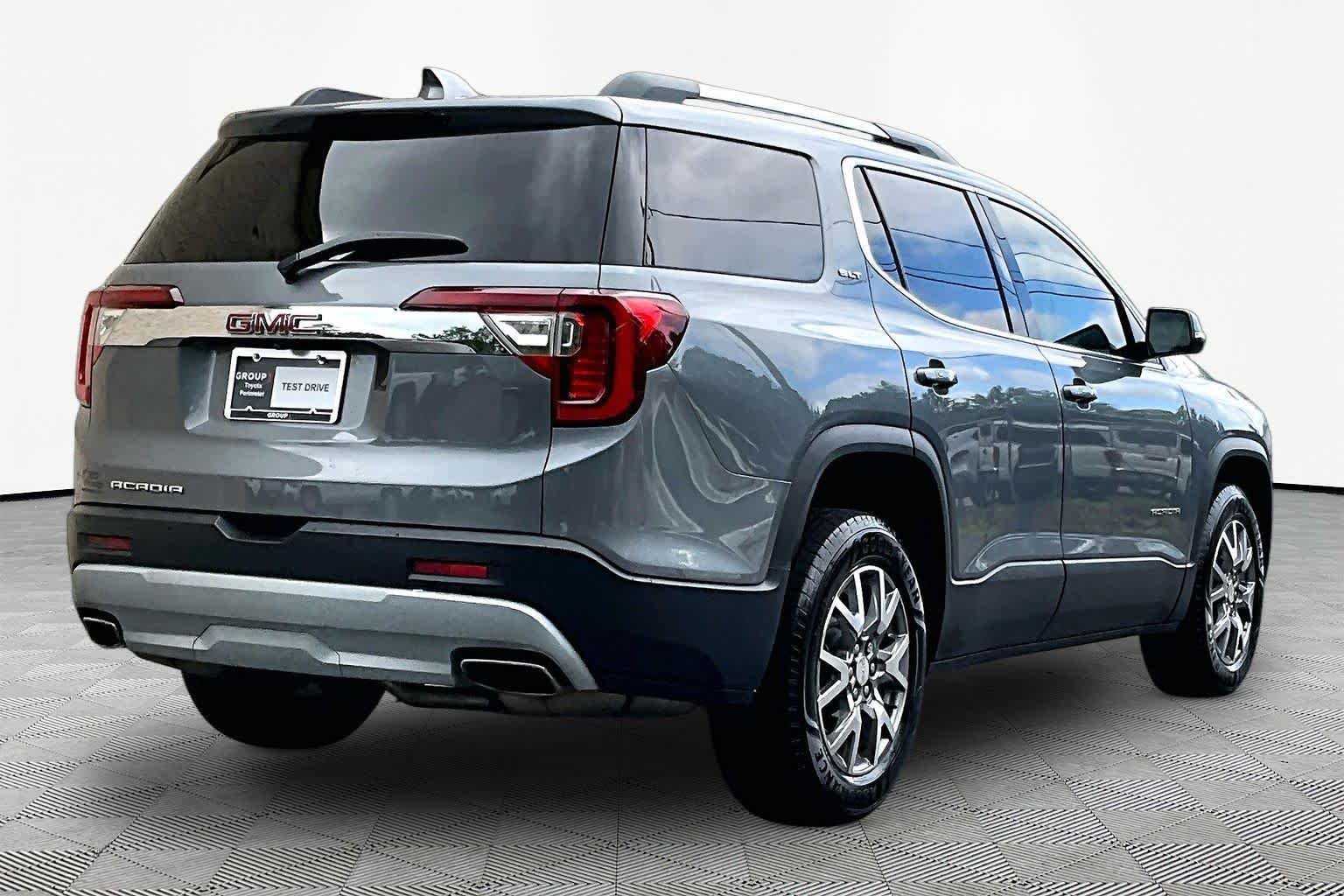 Used 2021 Satin Steel Metallic GMC SLT image 13