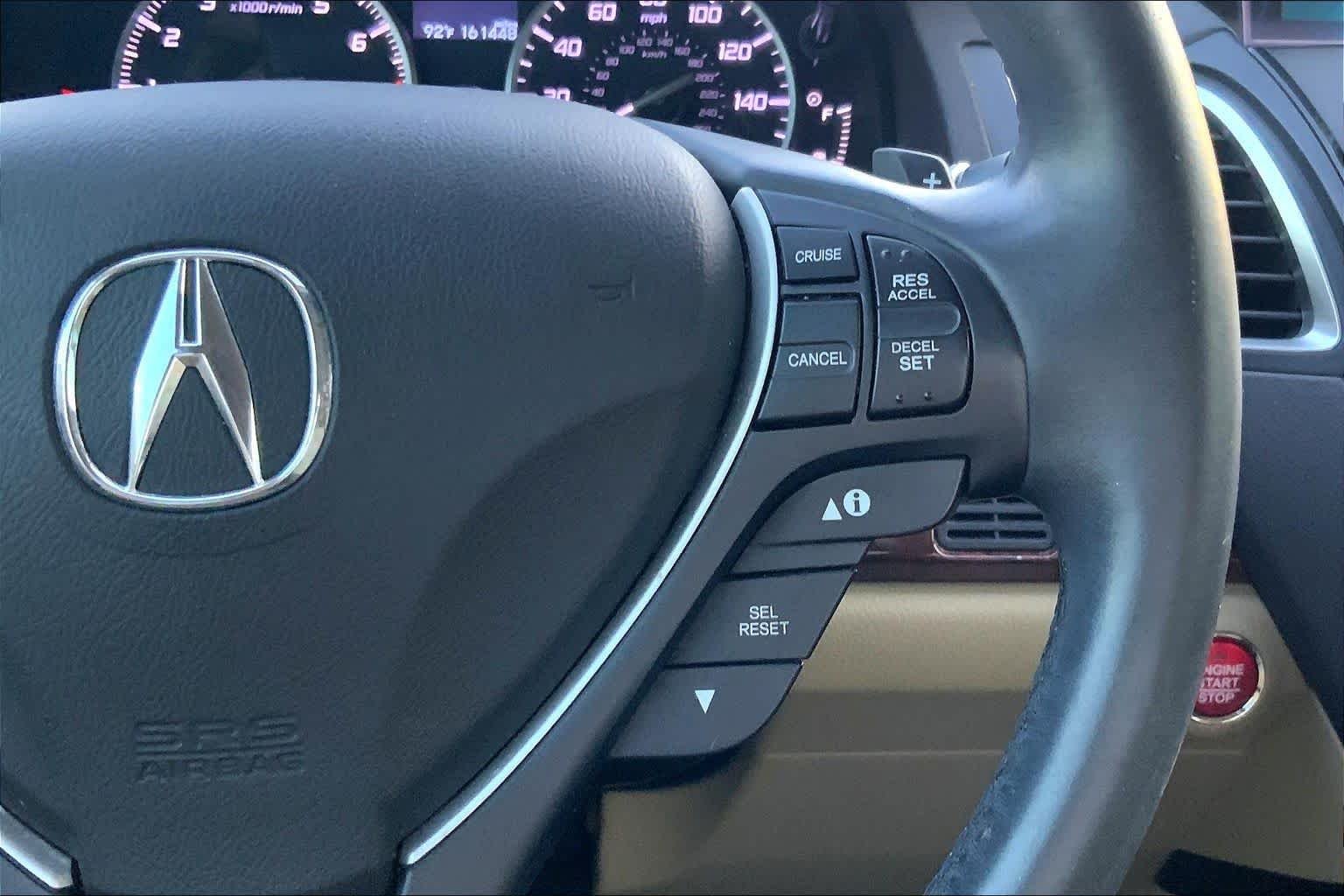 Used 2016 White Diamond Pearl Acura Tech Pkg image 25