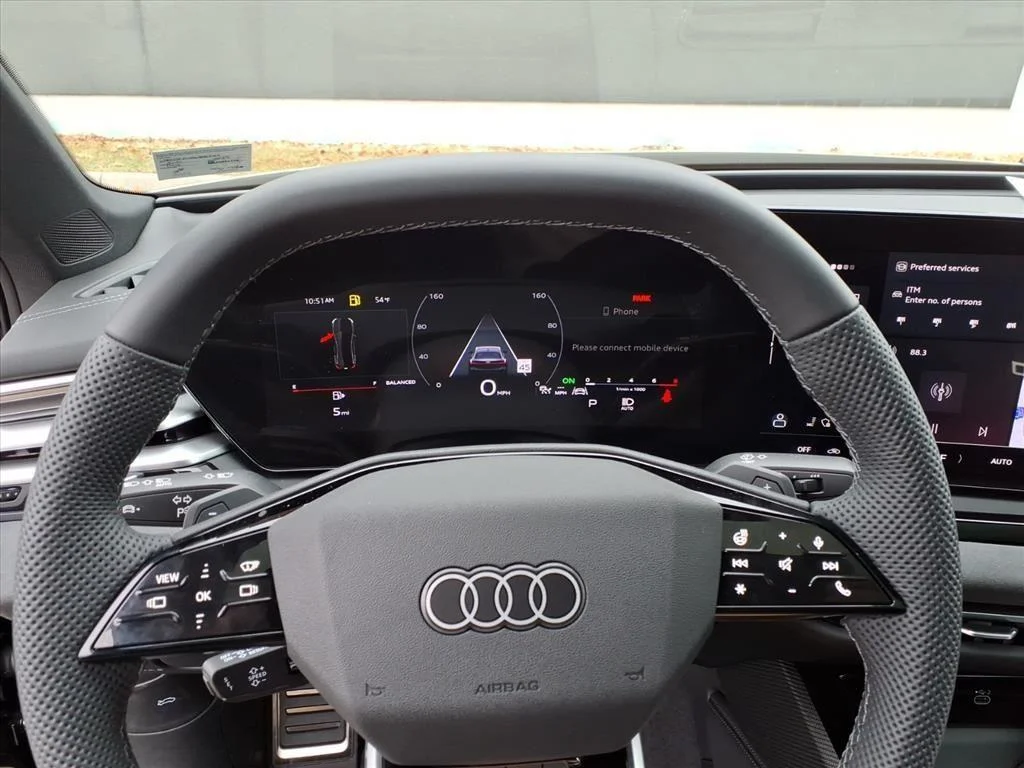 New 2025 Mythos Black Metallic Audi Premium Plus image 16
