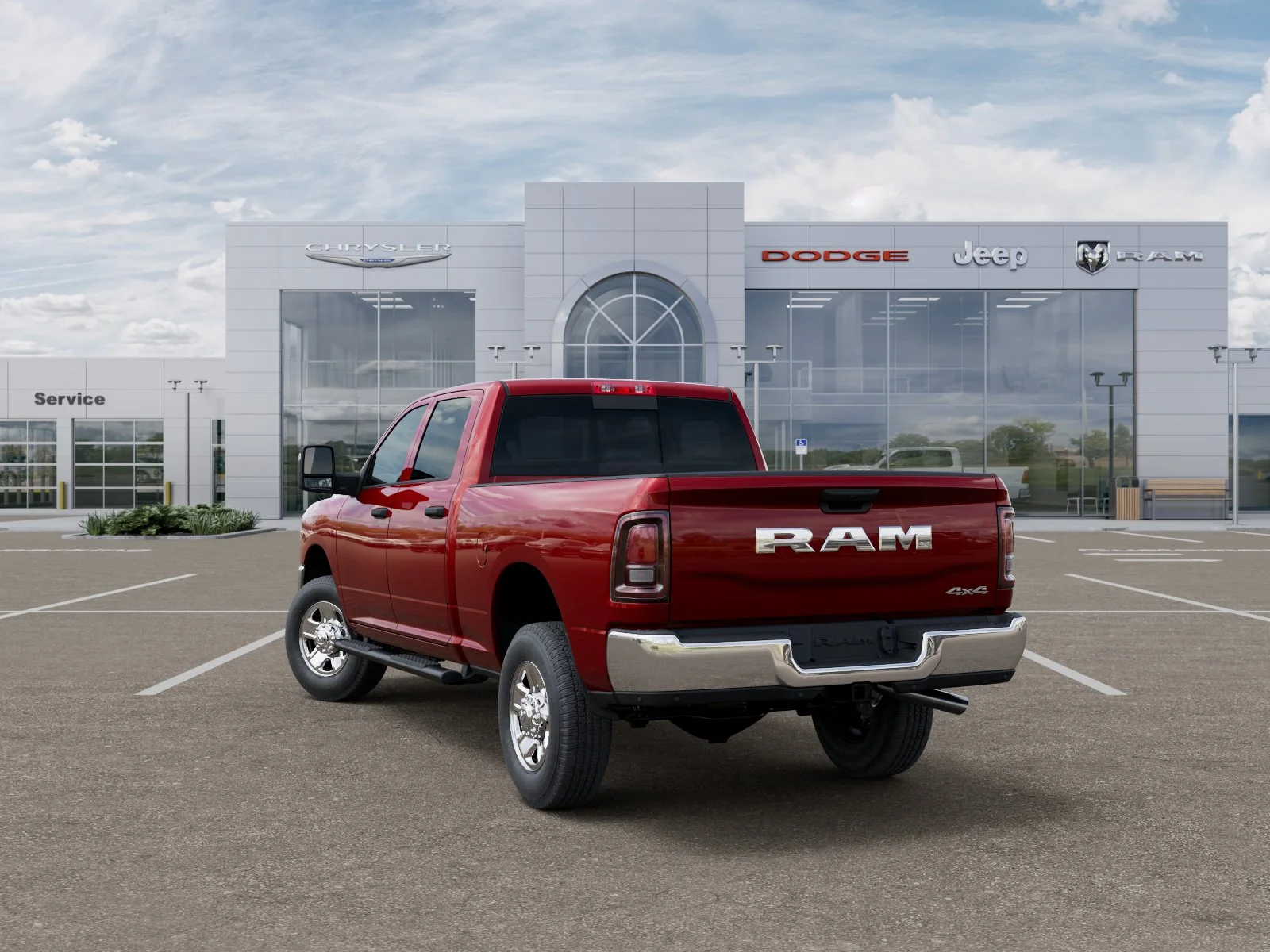 New 2026 Molten Red Pearlcoat RAM Tradesman image 34