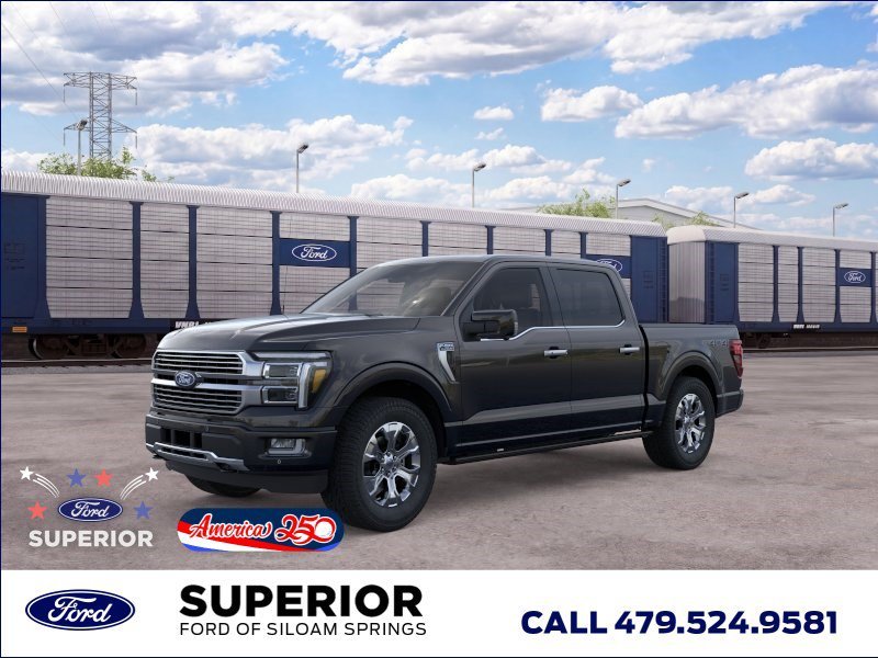 New 2026 Agate Black Metallic Ford Platinum 4WD image 1