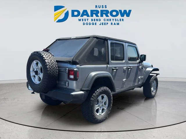 Used 2019 Silver Jeep Unlimited Sport S image 5