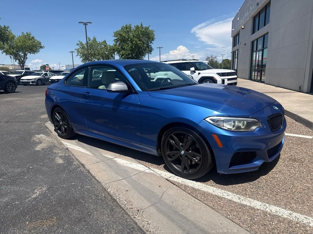 Used 2017 Blue BMW M240i xDrive image 5
