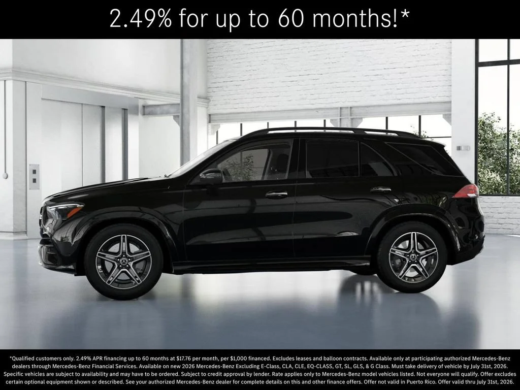 New 2026 Obsidian Black Metallic Mercedes-Benz GLE 350 image 77