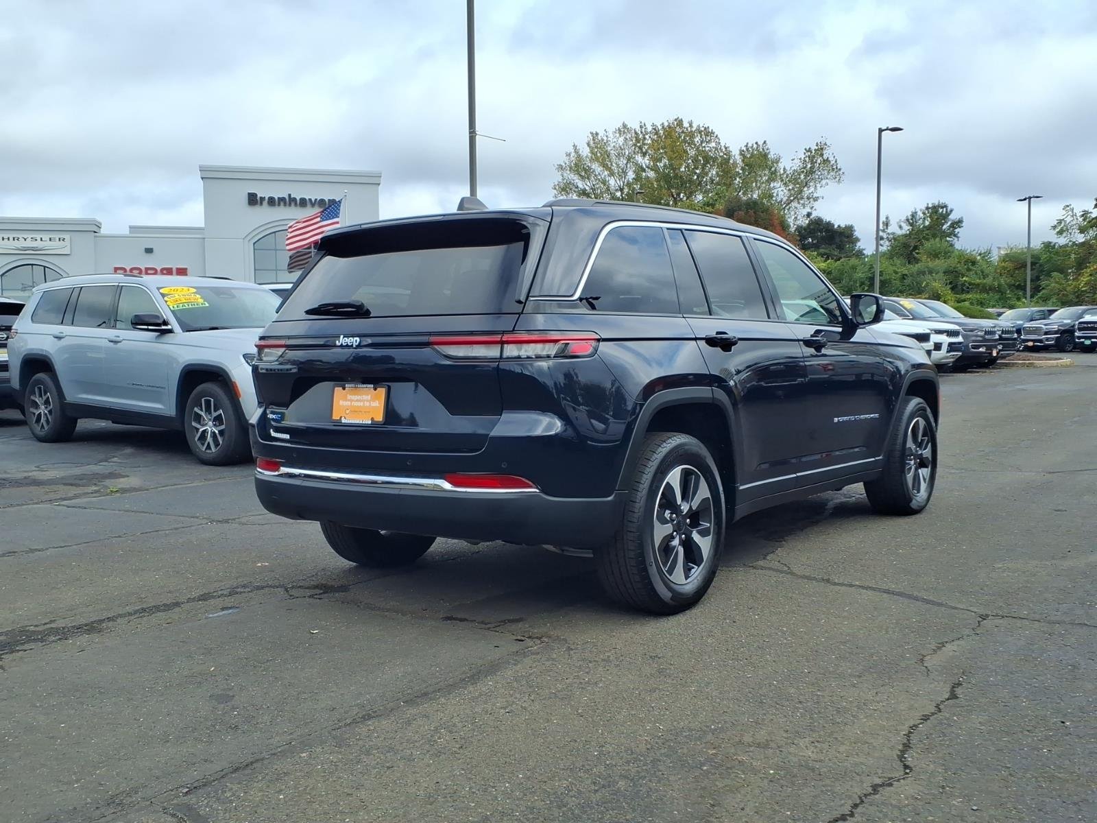 Certified Used 2024 Black Jeep 4xe image 8