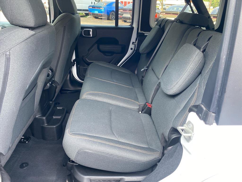 Used 2024 Bright White Clearcoat Jeep Sport S image 23