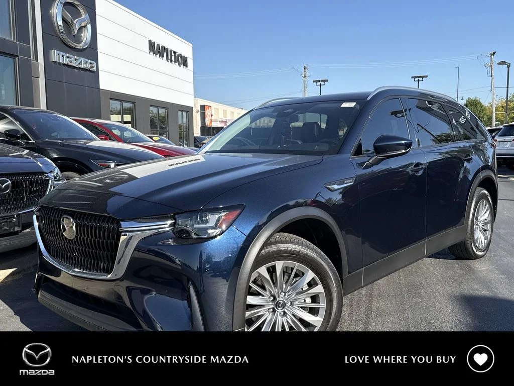 Used 2024 Blue Mazda Preferred image 1