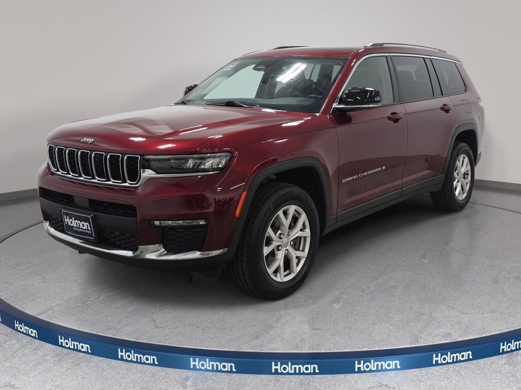 Used 2021 Red Jeep Limited image 1