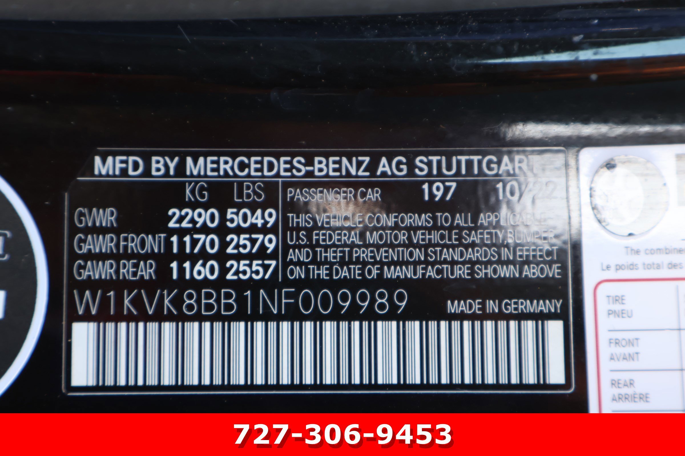 Certified Used 2022 Obsidian Black Metallic Mercedes-Benz AMG® SL 63 image 29