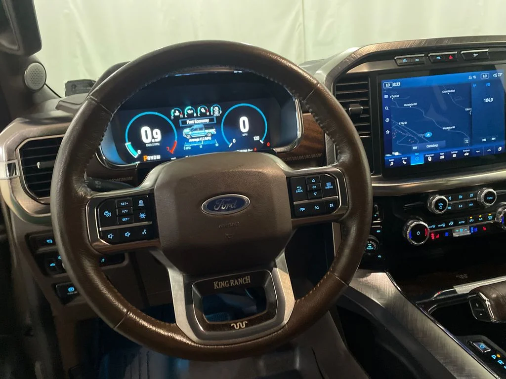 Used 2023 STONE GRAY METALLIC Ford King Ranch image 13