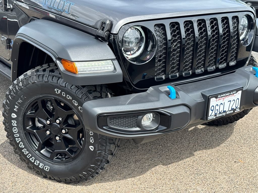 Used 2023 Gray Jeep Willys 4xe image 6