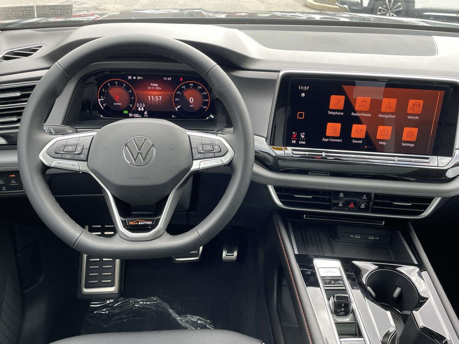 New 2026 Deep Black Pearl Volkswagen 2.0T Peak Edition image 24