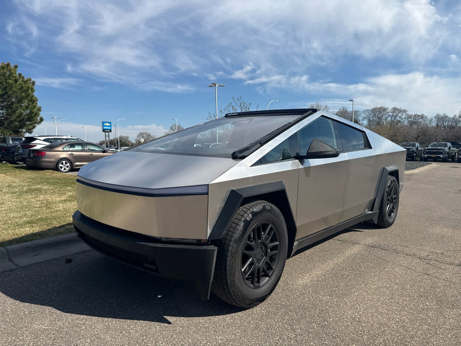 Used 2024 Tesla Cybertruck Cyberbeast with VIN 7G2CEHEEXRA032691 for sale in Brooklyn Center, MN