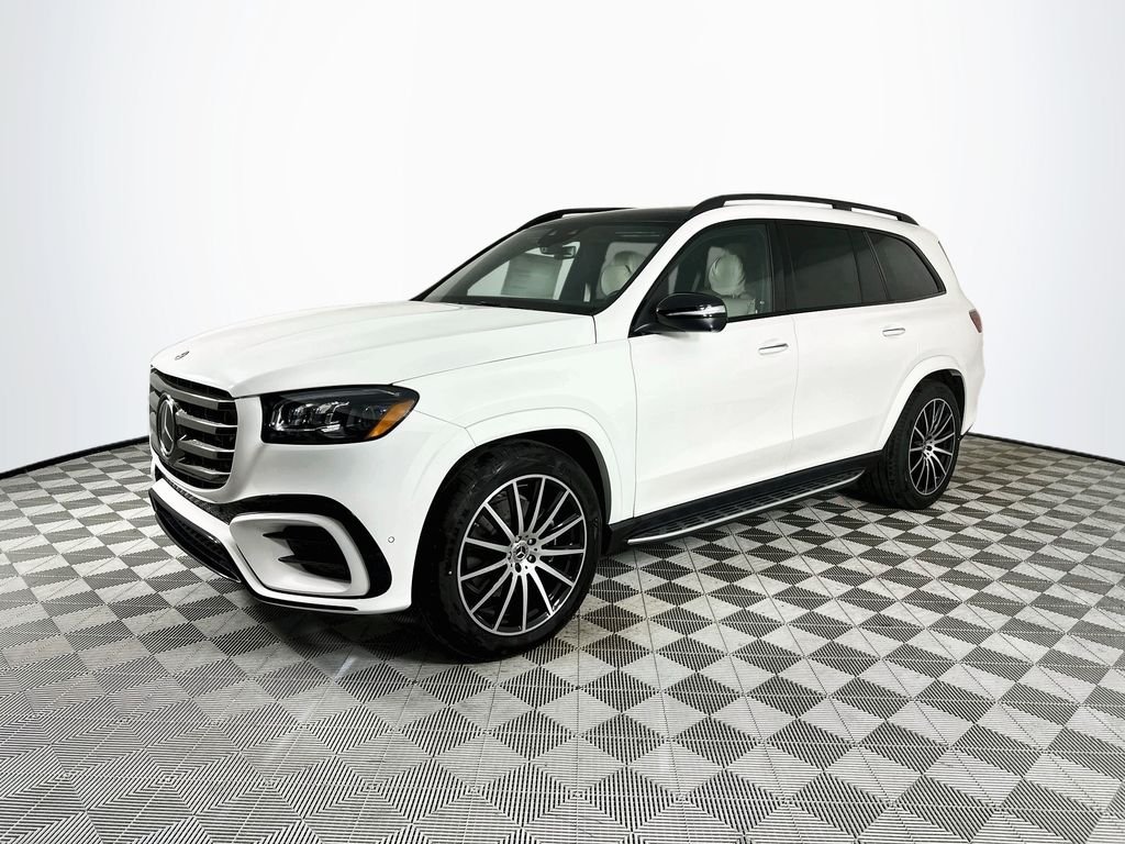 New 2026 Polar White Mercedes-Benz GLS 580 image 3