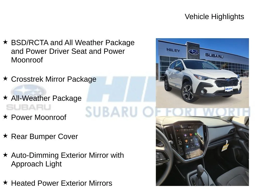 New 2026 CRYSTAL WHITE PEARL Subaru Premium image 5