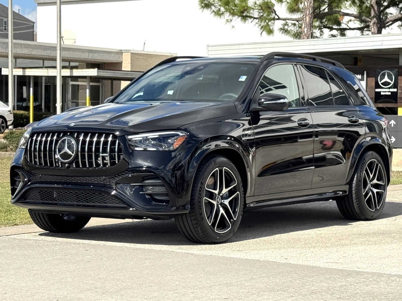New 2026 Obsidian Black Metallic Mercedes-Benz AMG® GLE 53 4MATIC+ SUV image 30
