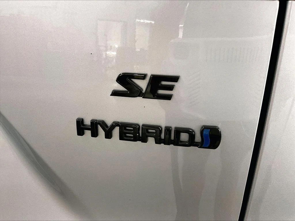 Used 2024 Silver Toyota Hybrid SE image 11