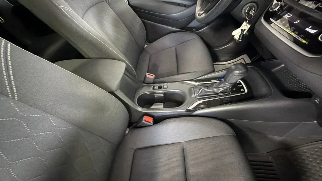 Used 2025 Blue Toyota Hybrid LE image 34