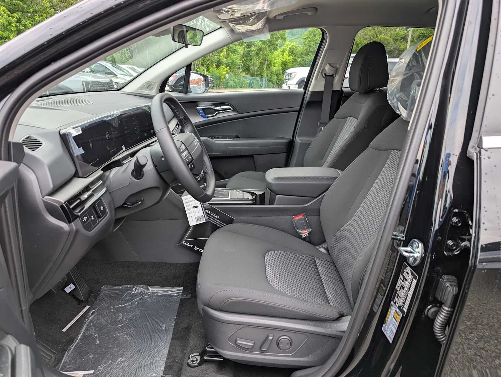 New 2026 Ebony Black Kia LX image 4