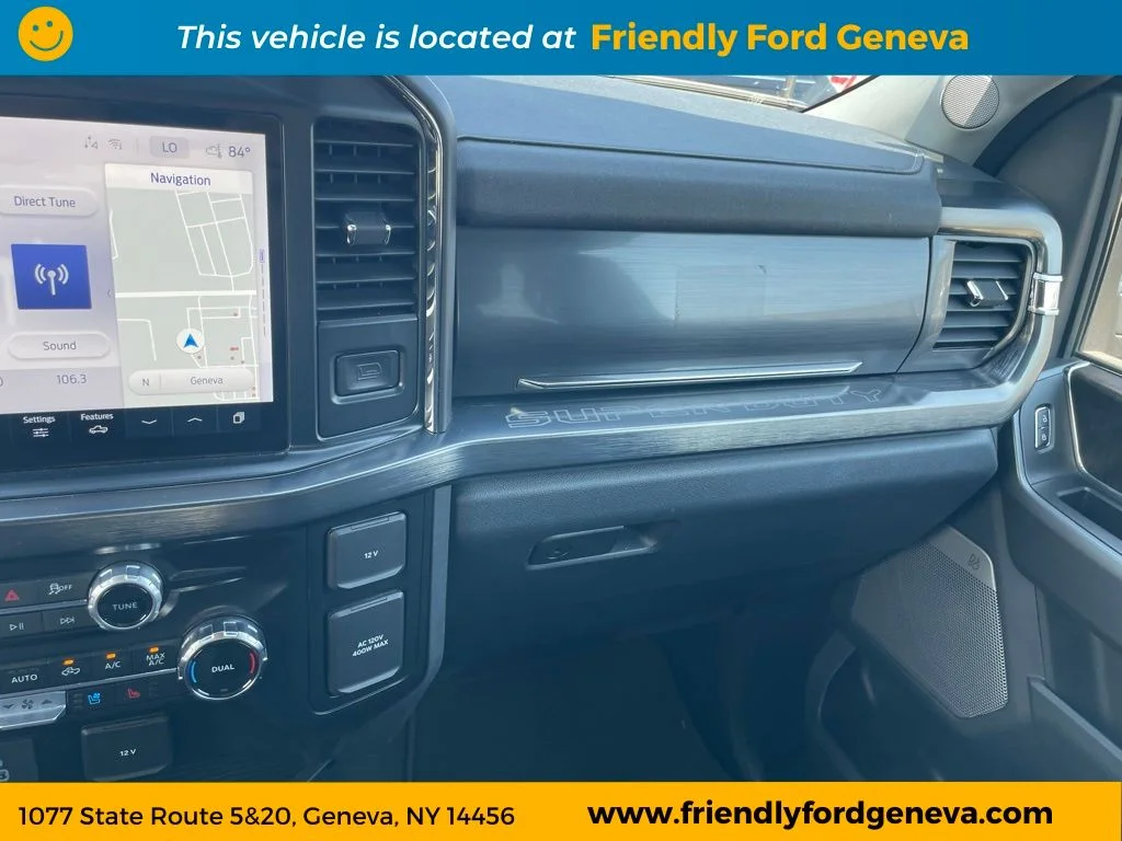 Used 2025 Agate Black Metallic Ford Lariat image 26