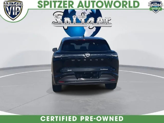 Certified Used 2025 Black Nissan Platinum image 8