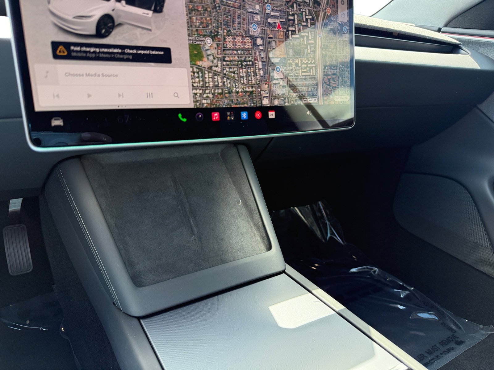 Used 2024 Pearl White Multi-Coat Tesla Base image 13