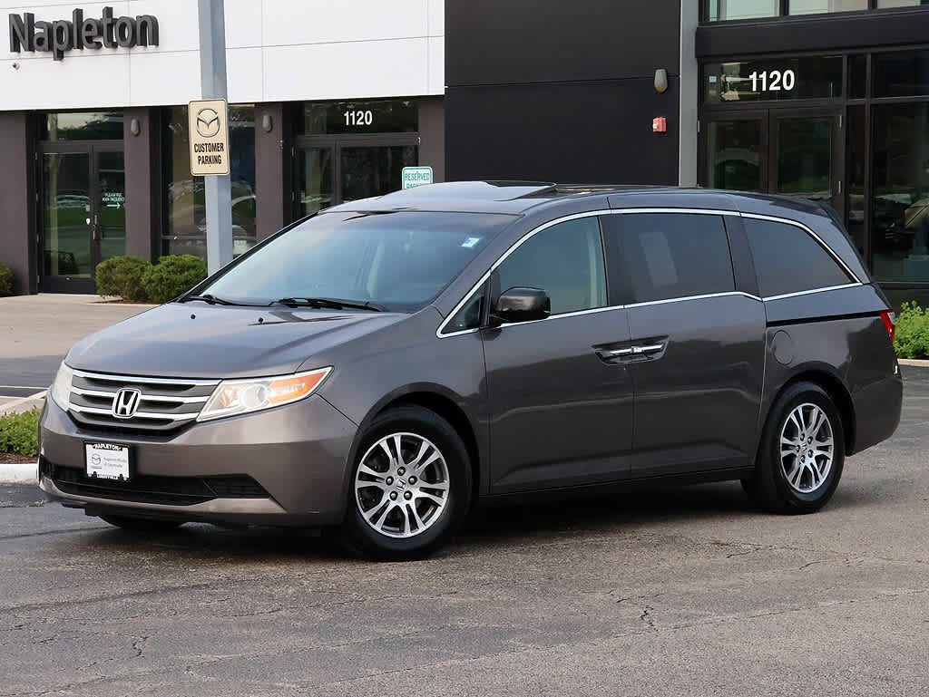 Used 2011 Honda Odyssey EX-L with VIN 5FNRL5H62BB087750 for sale in Libertyville, IL