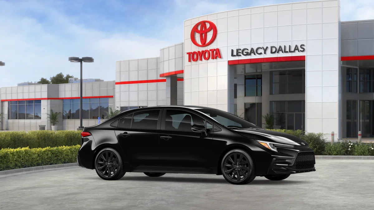 New 2026 Midnight Black Metallic Toyota SE image 14