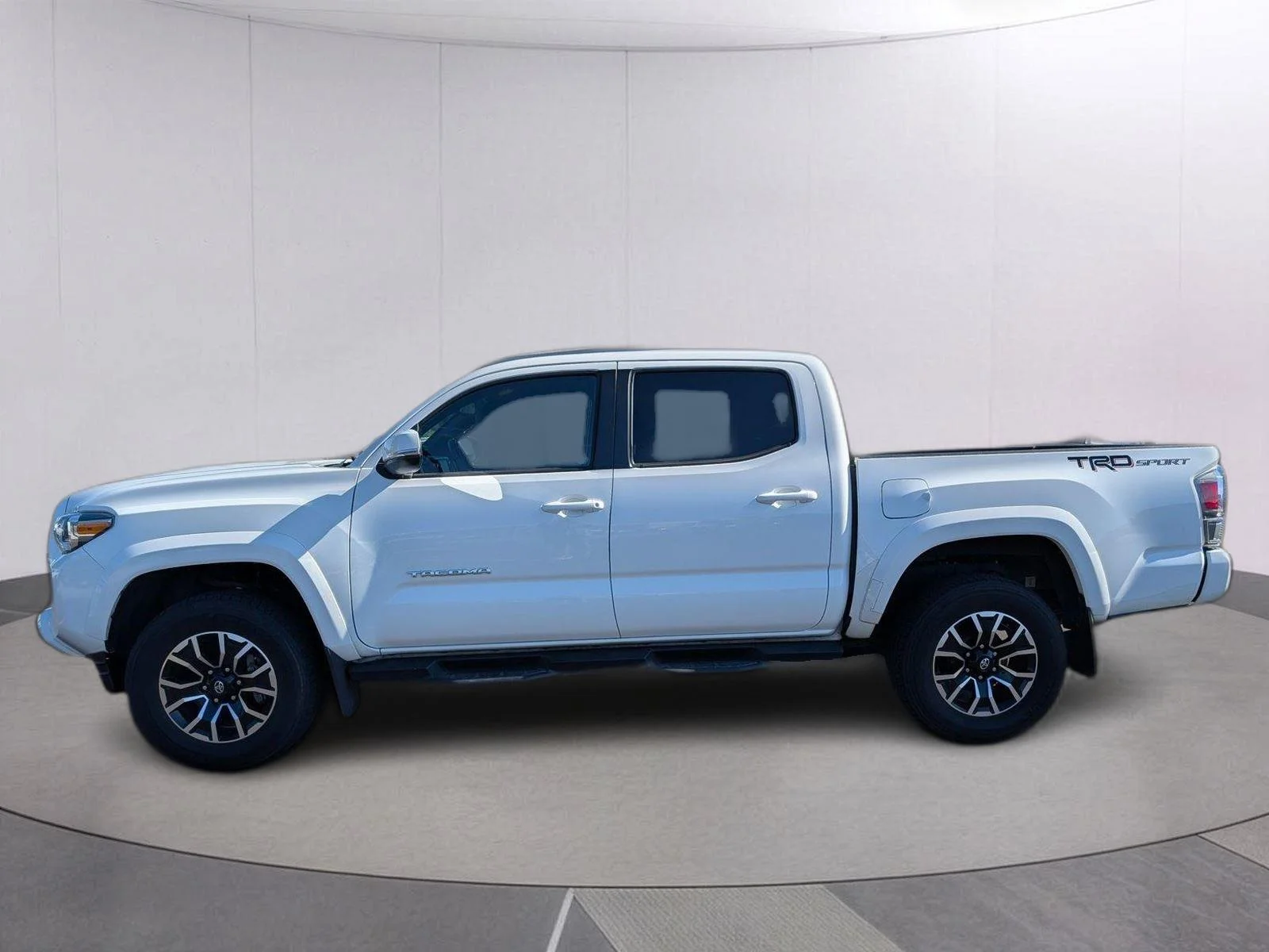 Used 2021 Super White Toyota TRD Sport image 2