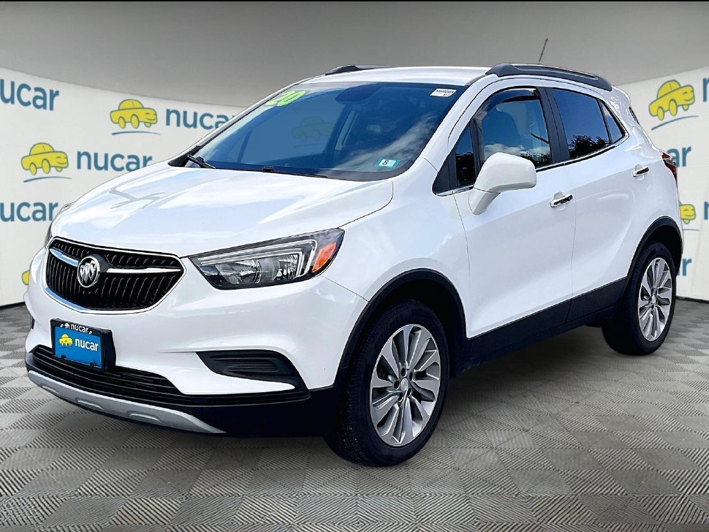 Used 2020 Summit White Buick Preferred image 3