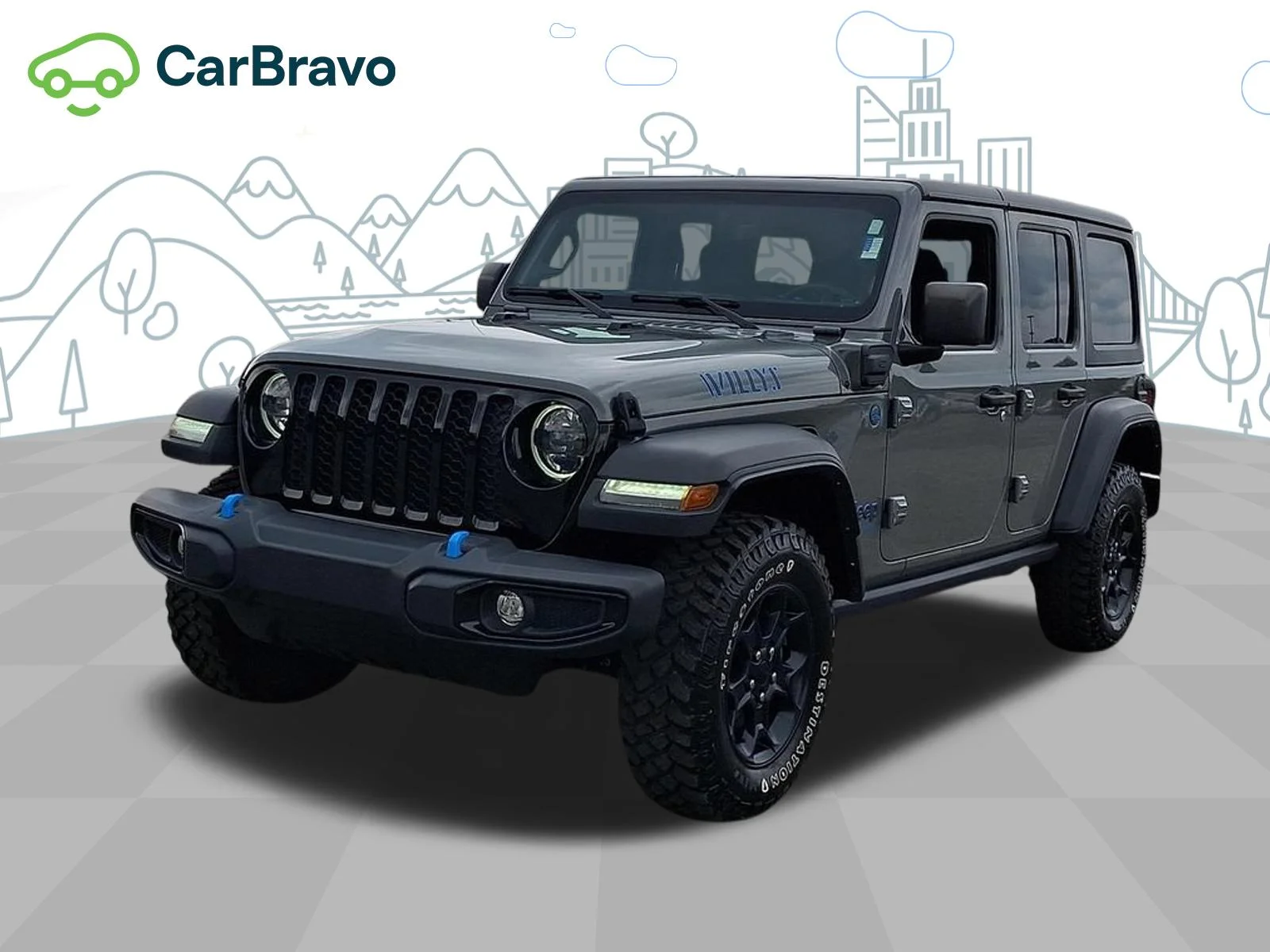 Used 2023 Gray Jeep 4x4 image 35