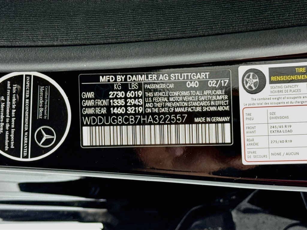Used 2017 Black Mercedes-Benz S 550 image 34