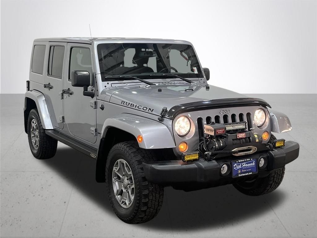 Used 2015 Silver Jeep Unlimited Rubicon image 8
