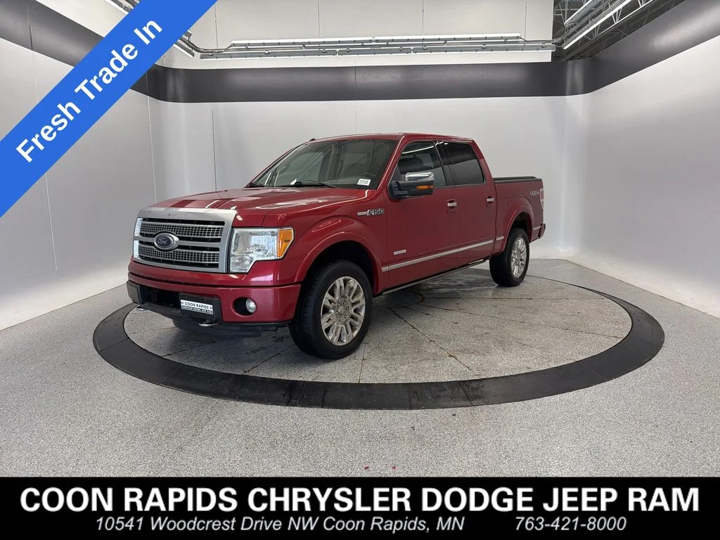 Used 2012 Red Ford Platinum image 1