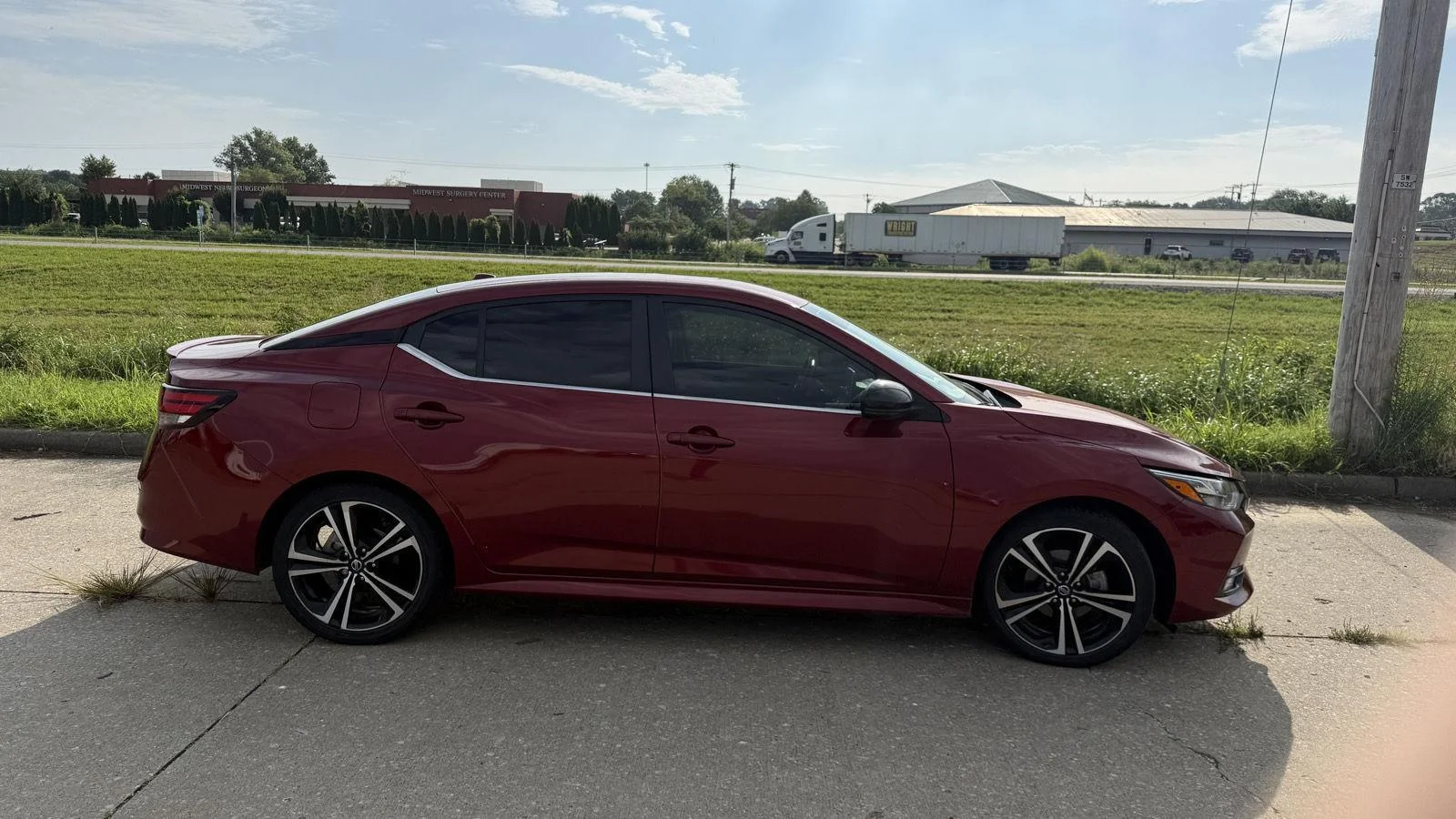 Certified Used 2021 Scarlet Ember Tintcoat Nissan SR image 1