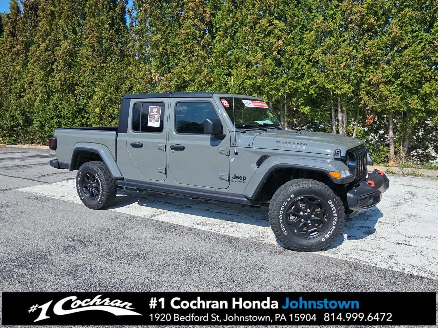 2022 Jeep Gladiator 2022 Jeep Gladiator Willys Crew Cab Pickup