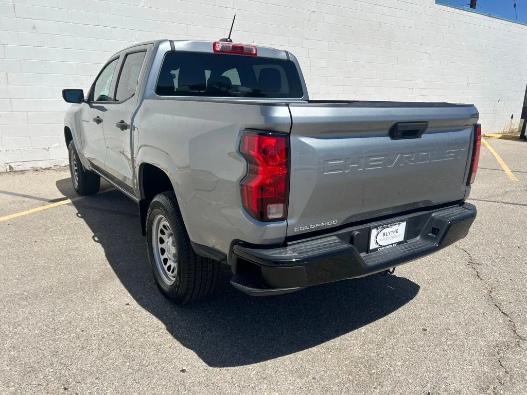 Used 2023 Sterling Gray Metallic Chevrolet Work Truck image 3