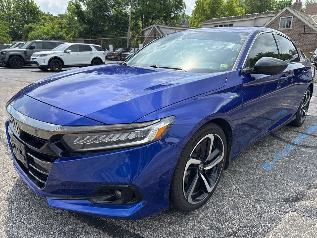 Used 2022 Blue Honda Sport image 1