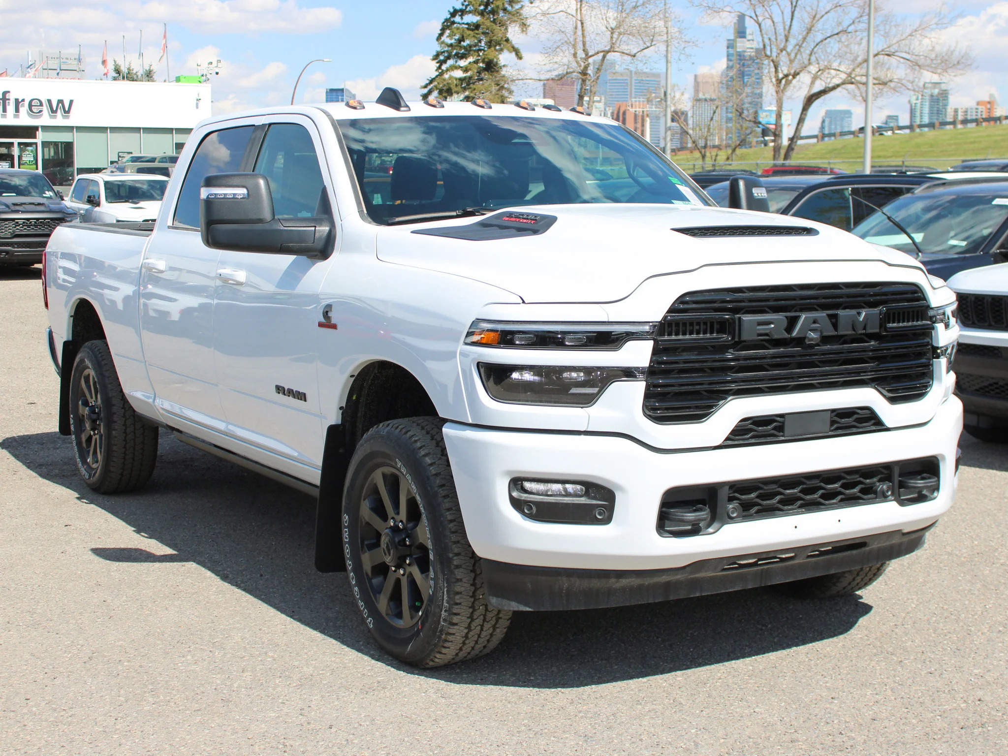 New 2026 White RAM Laramie* image 7