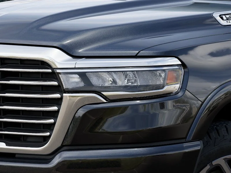 New 2026 Diamond Black Crystal Pearl-Coat Exterior Paint RAM Laramie image 37