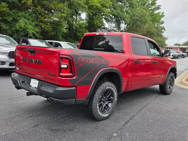 New 2026 Molten Red Pearl-Coat Exterior Paint RAM Rebel image 9